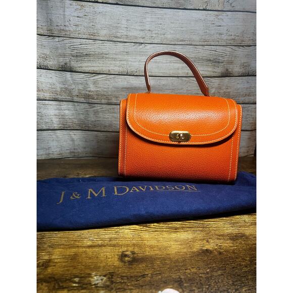 J&M Davidson Hand Bag - Orange - Picture 12 of 13